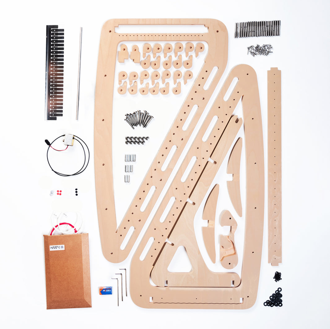 Collapable Harp HARP-E | The world's most accessible electro-acoustic harp – Harp-E